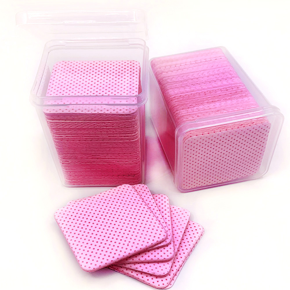 Eyelash Extension Adhesive - 200 Pezzi Salviette Professionali per la