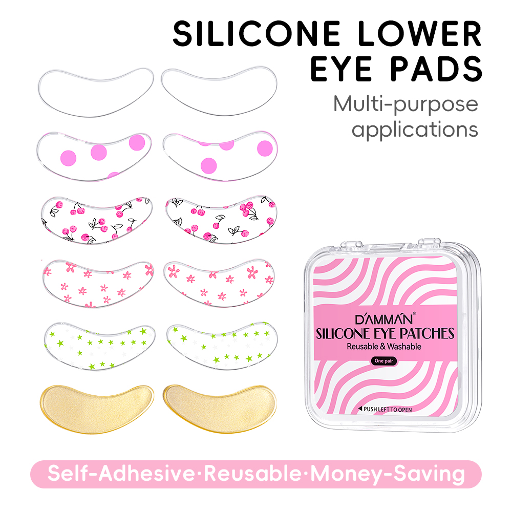 Eyelash Extension Adhesive - DAMMAN 1/5 Coppia di Patch in