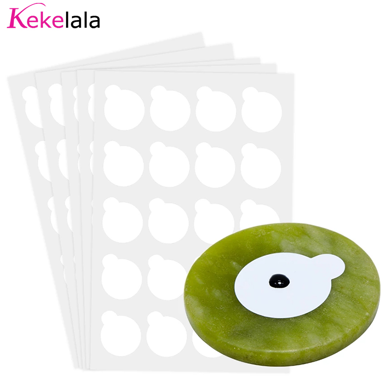 Eyelash Extension With Glue - Set di 100 Adesivi per Colla