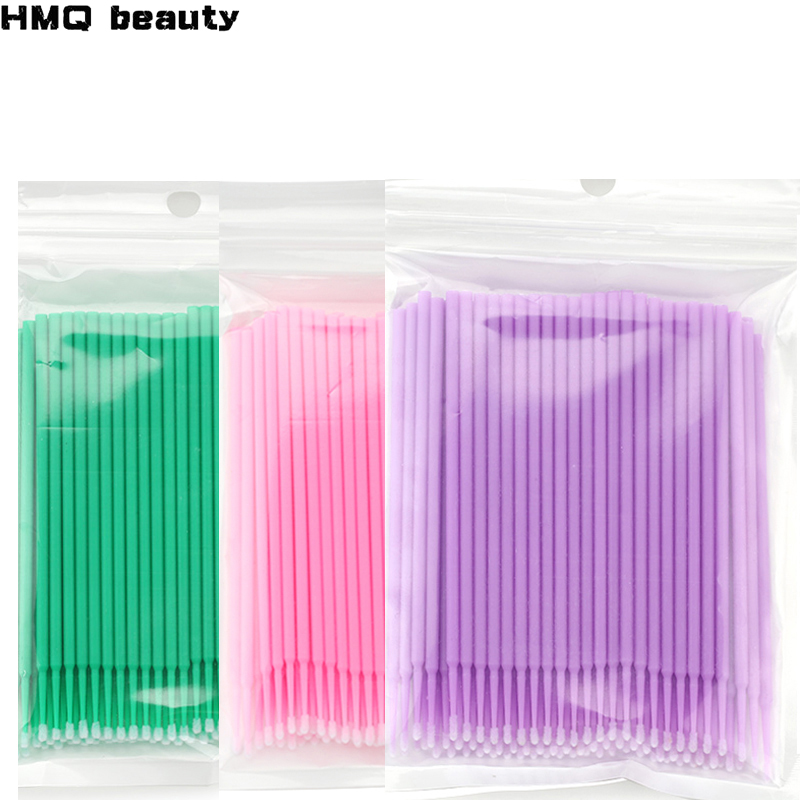 Eyelash Extension With Glue - Spedizione gratuita Microbrush per estensione ciglia