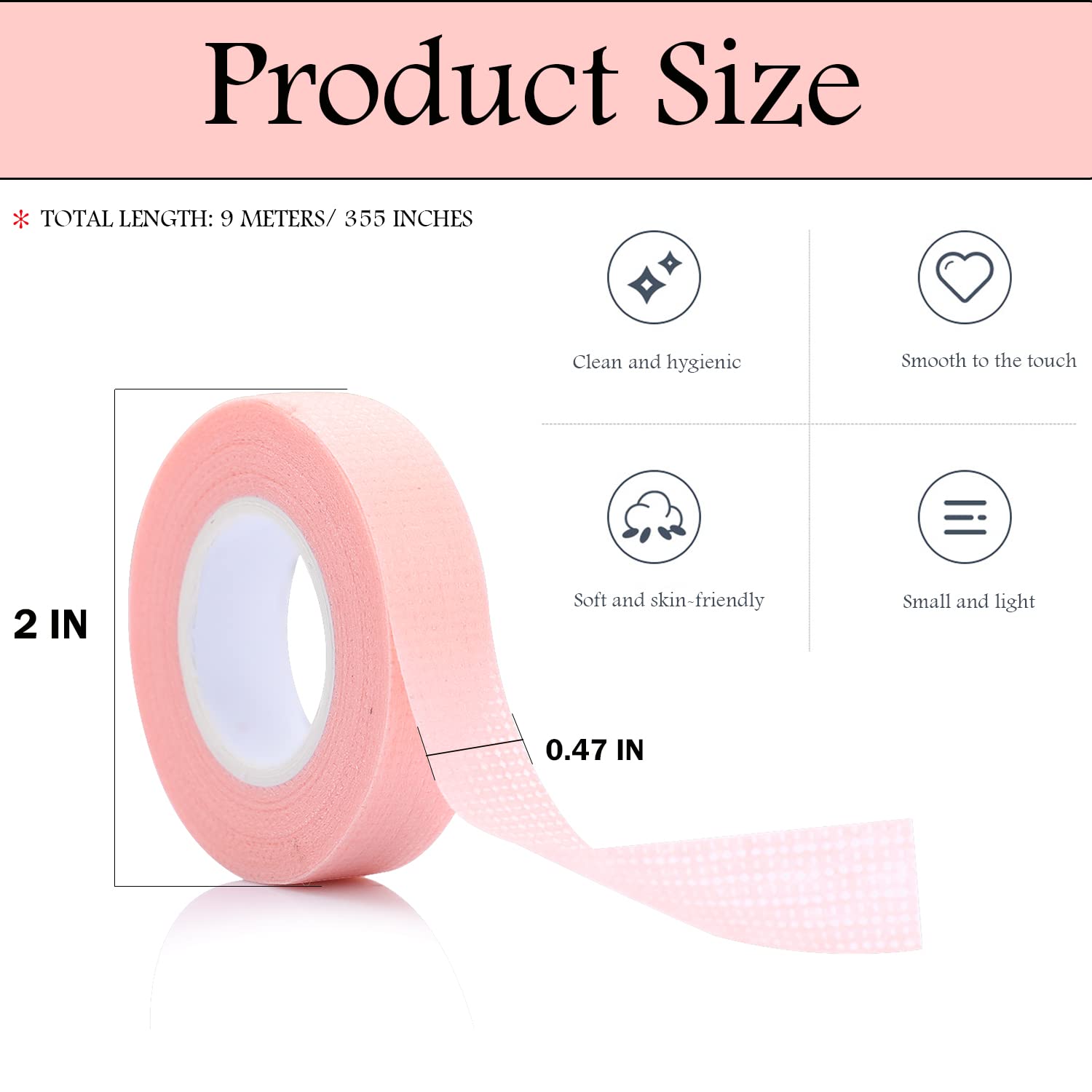 6 Rotoli di Nastro per Ciglia, - Eyelash Extension Adhesive recensione e prezzo