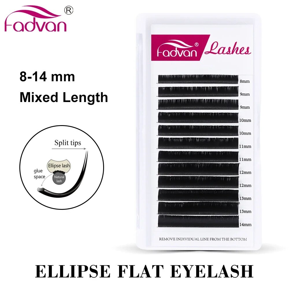 FADVAN Ellipse Piatto C/D Curv - Eyelash Extension Permanent recensione e prezzo